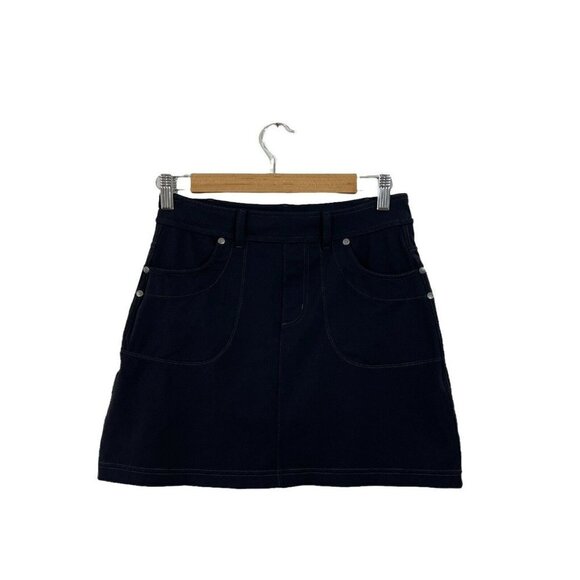 Athleta X-Small Bettona Classic Skirt Skort Black Mini Athletic Stretch - Picture 1 of 7